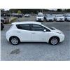 Image 13 : D4 --  2015 NISSAN LEAF S , White, 123738 KM