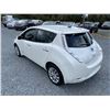 Image 22 : D4 --  2015 NISSAN LEAF S , White, 123738 KM