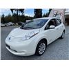 Image 3 : D4 --  2015 NISSAN LEAF S , White, 123738 KM