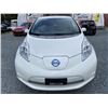 Image 6 : D4 --  2015 NISSAN LEAF S , White, 123738 KM