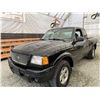 Image 3 : F2 --  2002 FORD RANGER SUPER CAB, Black, 235023 KM