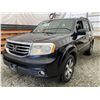 Image 3 : 42J --  2013 Honda Pilot Touring Black 273471 KMS