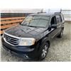 Image 4 : 42J --  2013 Honda Pilot Touring Black 273471 KMS