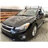 Image 4 : C6I -- 2014 SUBARU IMPREZA PREMIUM BLACK 232,662 KMS