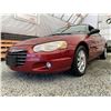 Image 2 : F5 --  2004 Chrysler Sebring Convertible Red 158829 KMS