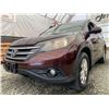 Image 2 : C6B --  2013 Honda CRV EX-L AWD Burgundy 129638 KMS