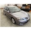 Image 10 : A7 --  2005 MAZDA 3 HATCHBACK GREY 288666 KMS