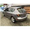 Image 21 : A7 --  2005 MAZDA 3 HATCHBACK GREY 288666 KMS