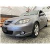 Image 2 : A7 --  2005 MAZDA 3 HATCHBACK GREY 288666 KMS