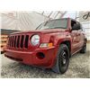 Image 2 : B3 --  2010 JEEP PATRIOT 4x4, RED, 188,857 KMS