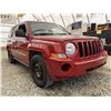 Image 8 : B3 --  2010 JEEP PATRIOT 4x4, RED, 188,857 KMS