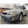 Image 2 : B6 --  2005 SUBARU LEGACY OUTBACK AWD, SILVER 165285 MILES
