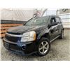 Image 1 : A12R --  2007 CHEVROLET EQUINOX LT BLACK 350262 KMS