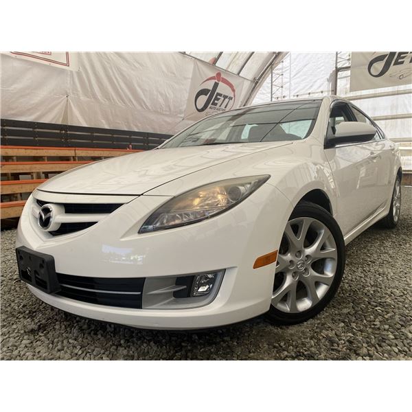 E1 --  2010 MAZDA 6 S WHITE 174463 KMS