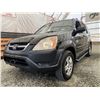 Image 2 : A12P --  2002 HONDA CRV AWD, BLACK 301788 KMS