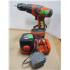 Image 3 : ESTATE:  BLACK & DECKER 12 VOLT DRILL, 2 BATTERIES, 1 CHARGER