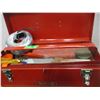 Image 1 : ESTATE:  RED TOOLBOX C/W CONTENTS