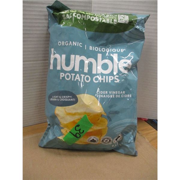 SHELF PULLS (AS IS):  HUMBLE POTATO CHIPS (135G)