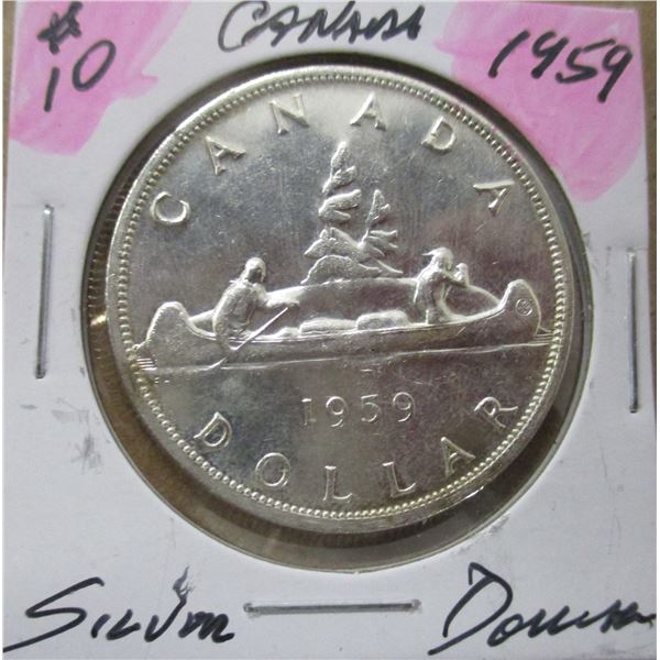 1959 CANADA SILVER DOLLAR