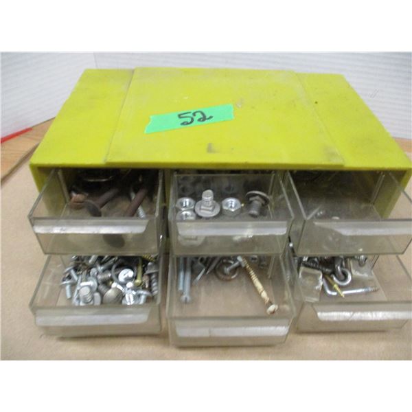 ESTATE:  6 DRAWER HARDWARE BIN