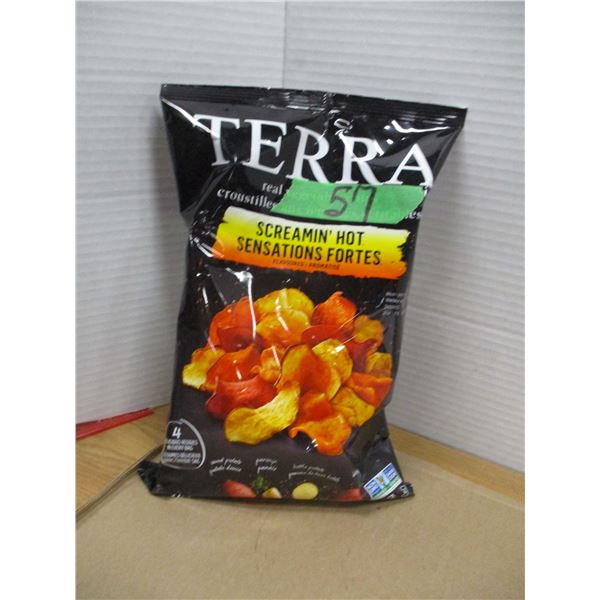 SHELF PULLS (AS IS):  TERRA SCREAMING HOT CHIPS (141G)