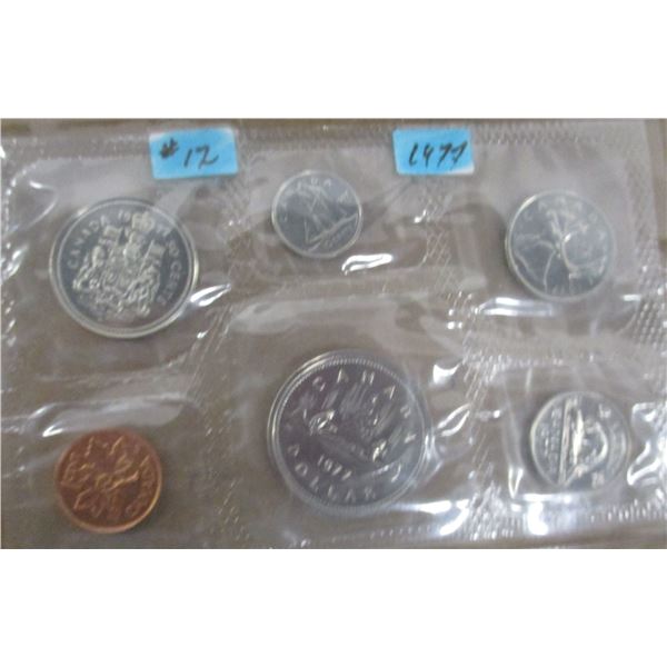 1977 PROOF CANADA MINT SEALED COIN SET