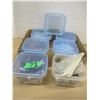 Image 1 : ESTATE:  BOX C/W 7 TUBS OF HARDWARE