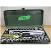 Image 1 : ESTATE:  1/4" SOCKET SET IN TIN CASE