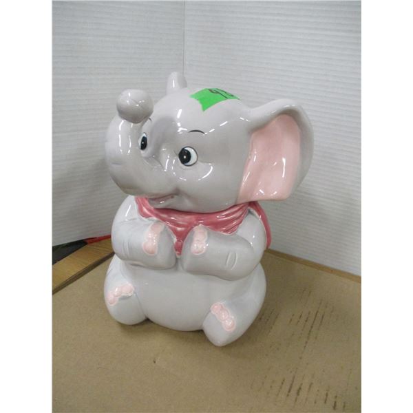ESTATE:  ELEPHANT ORNAMENT/COOKIE JAR