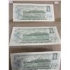 Image 2 : 1973 STOCK SHEET LAST OF CANADA $1 BILLS