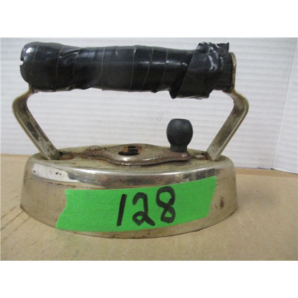 ESTATE/ANTIQUE:  SAD IRON & HANDLE
