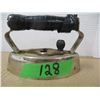 Image 1 : ESTATE/ANTIQUE:  SAD IRON & HANDLE