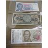 Image 1 : STOCK SHEET OF WORLD COLLECTABLE BANK NOTES