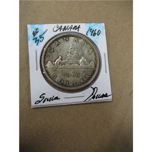 1960 CANADA SILVER DOLLAR