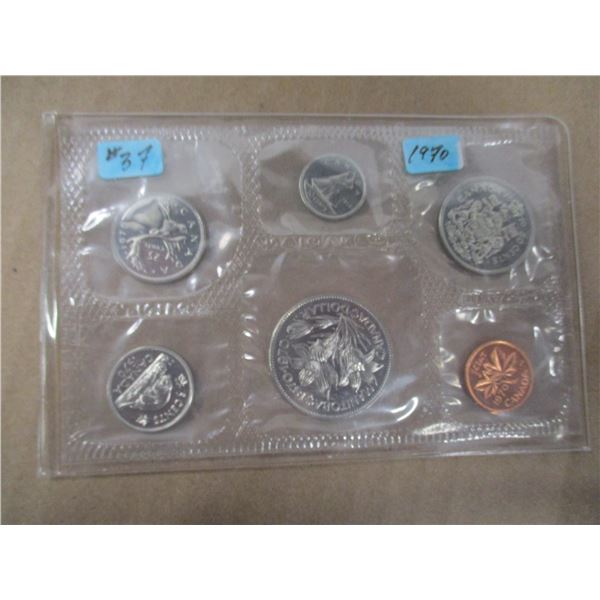 1970 PROOF MANITOBA MINT SEALED COIN SET