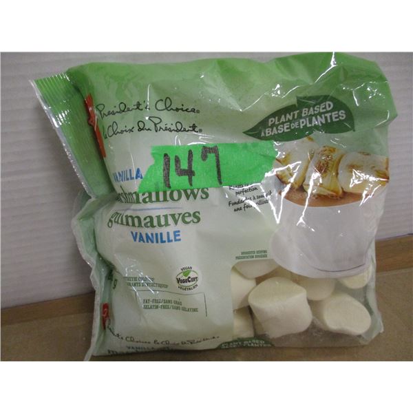 SHELF PULLS (AS IS):  VANILLA MARSHMAOOLOWS (284G) - BAG