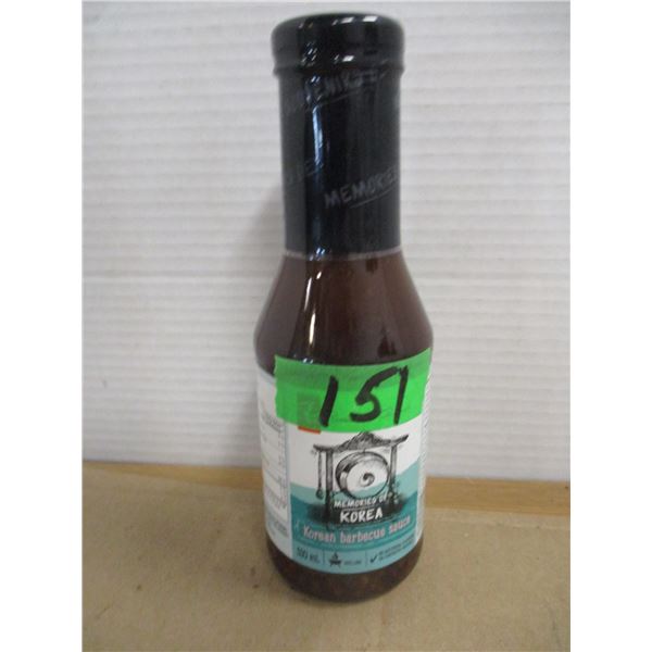 SHELF PULLS (AS IS):  KOREAN BBQ SAUCE
