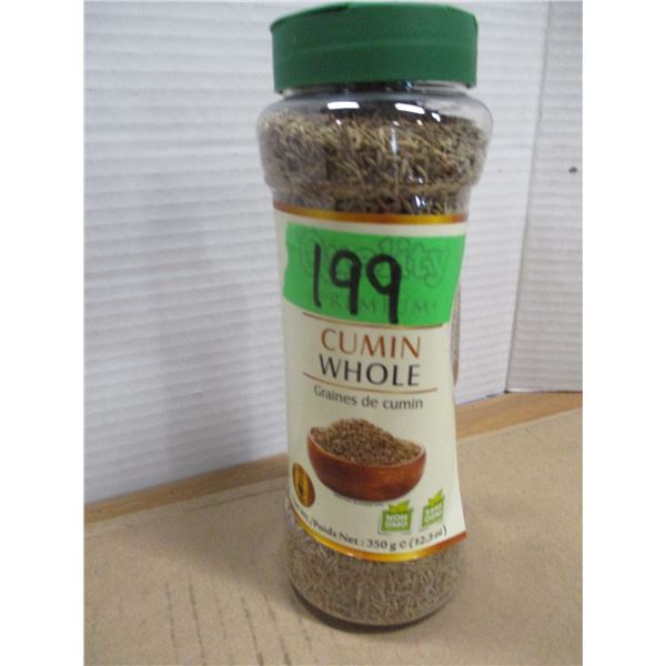 SHELF PULLS (AS IS):  WHOLE CUMIN (350G)