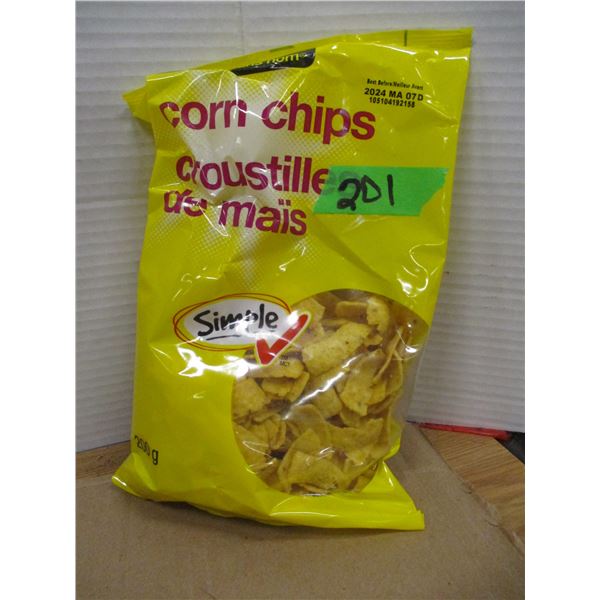 SHELF PULLS (AS IS):  CORN CHIPS (200G) - BAG