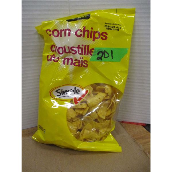 SHELF PULLS (AS IS):  CORN CHIPS (200G) - BAG