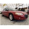 Image 8 : F5 --  2004 Chrysler Sebring Convertible Red 158829 KMS