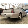 Image 14 : 0ZG --  2001 CHEVROLET MONTE CARLO SS COUPE, SILVER, 178,690 KMS
