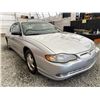 Image 9 : 0ZG --  2001 CHEVROLET MONTE CARLO SS COUPE, SILVER, 178,690 KMS