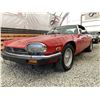 Image 2 : 0ZH --  1989 JAGUAR XJS-HE FULL CONVERTABLE RED 140,830 KMS