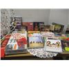 Image 1 : ESTATE:  BOX C/W TAPES, LITE, ORNAMENTS, ETC