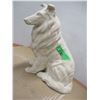 Image 1 : ESTATE:  CERAMIC DOG ORNAMENT (WHITEWARE)
