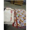 Image 1 : ESTATE:  BOX C/W 2 QUILTS