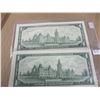 Image 2 : 1967 CENTENNIAL DOLLAR BILLS (WITH SERIAL NUMBER & WITHOUT SERIAL NUMBERS)