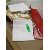 Image 1 : ESTATE:  BOX C/W HAND TOWELS & DOILIES