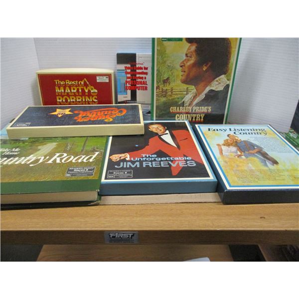 ESTATE:  BOX C/W VARIOUS SETS OF MUSIC